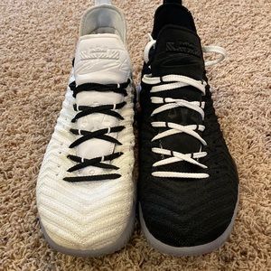 Nike LeBron XVI (Equality) White/Black mens basketball shoes size 11.5.